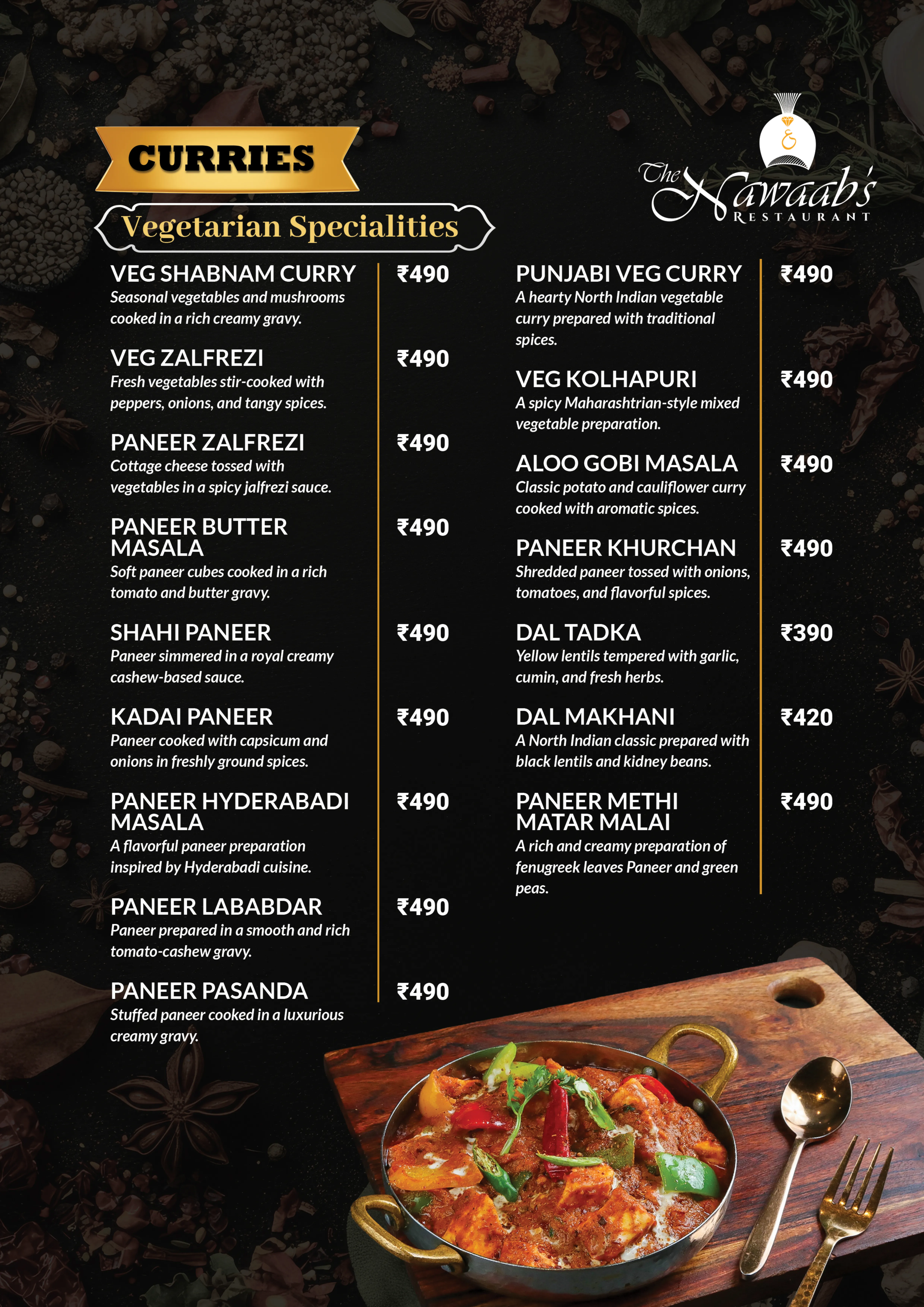 Menu page 18