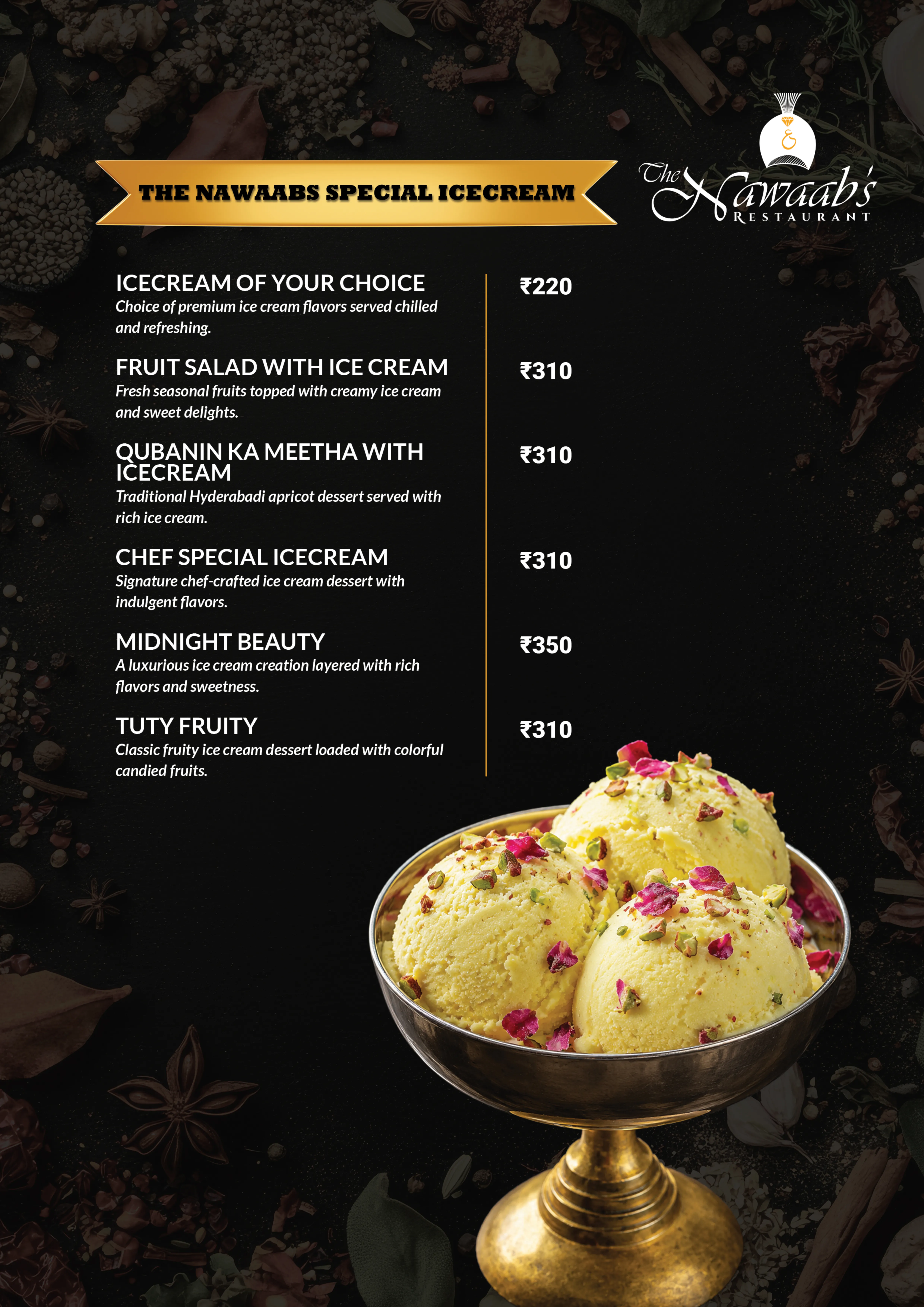Menu page 21